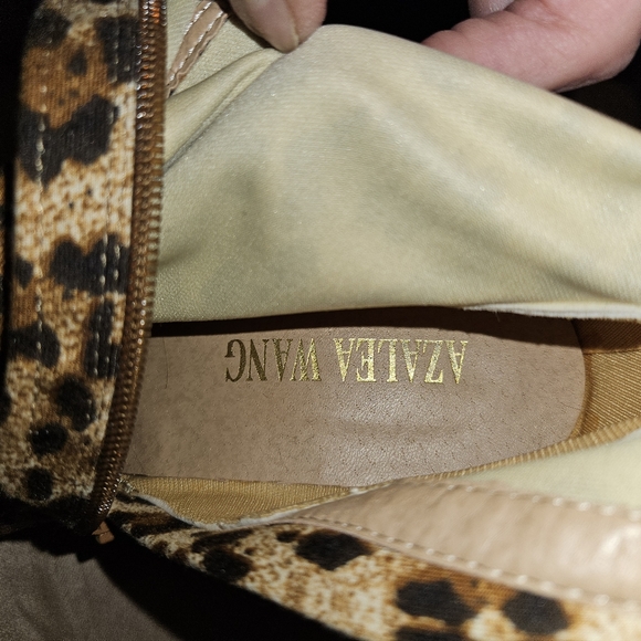 AZALEA WANG BIG ROAR LEOPARD BOOTIE - Picture 7 of 7